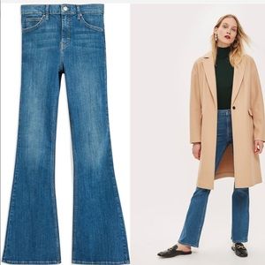 TOP SHOP JAMIE FLARE JEANS